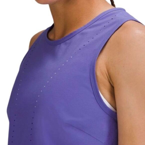 Lululemon Swift Ventilated Running Tank Top Charged Indigo - Picture 5 of 9